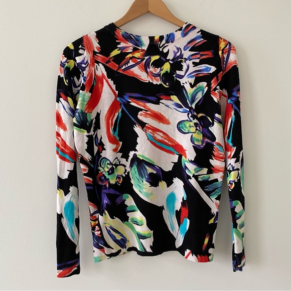 Cyrus Women’s Cardigan Sweater Multi-Color GUC - Picture 2 of 4